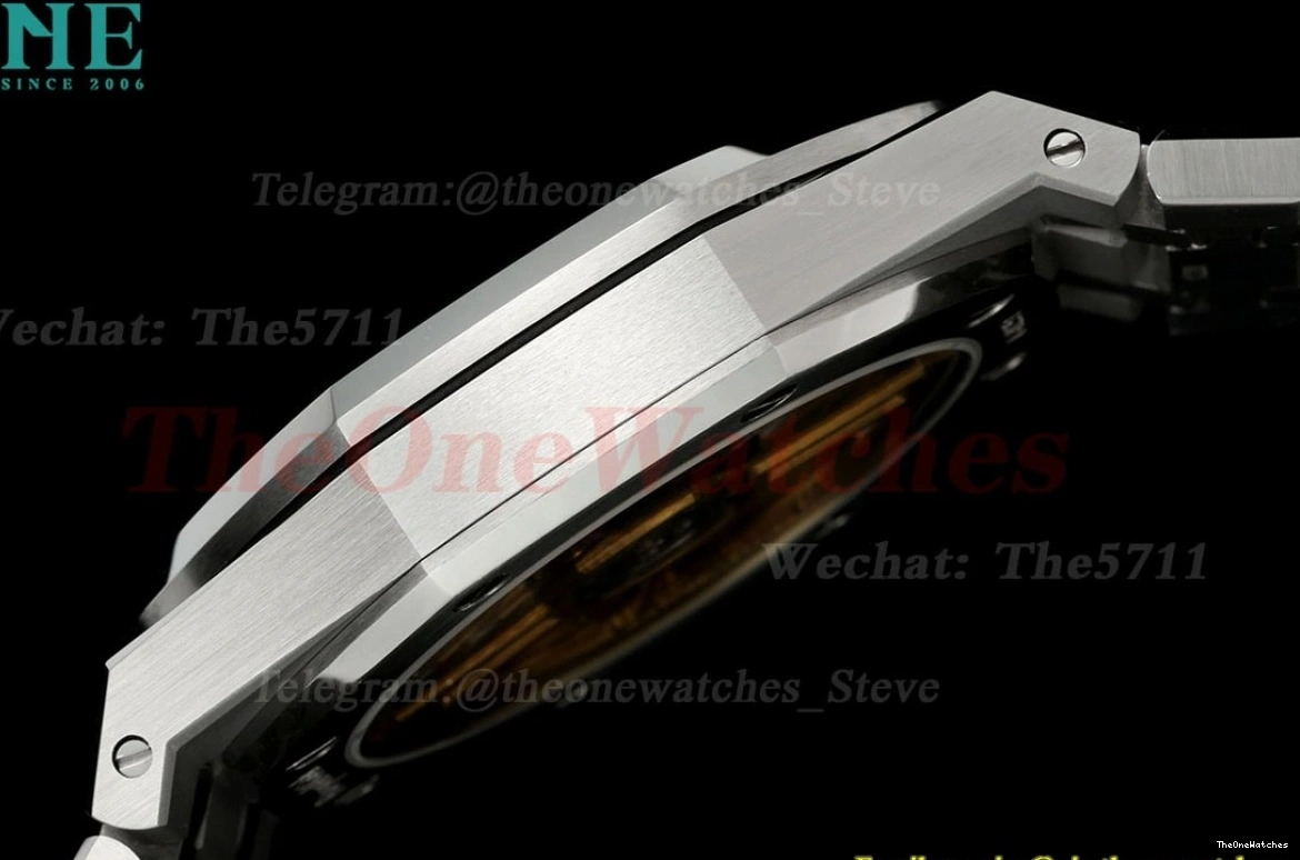 Clone TKF SS A4302 41mm White Dial Oak 15500 SS Royal Super 0227